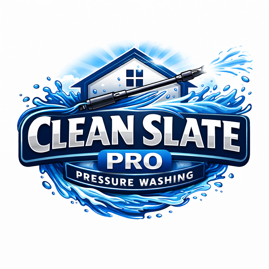 Clean Slate Pro Pressure Washing logo